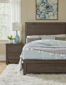 Vaughan Bassett Fundamentals 2 Drawer Nightstand in Grey