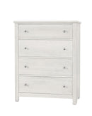 Vaughan Bassett Fundamentals 4 Drawer Chest in White image