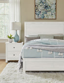 Vaughan Bassett Fundamentals 2 Drawer Nightstand in White