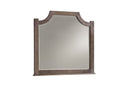 Vaughan-Bassett Maple Road Scalloped Mirror in Maple Syrup image