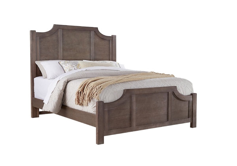 Vaughan-Bassett Maple Road Cal King Scallop Bed in Maple Syrup image