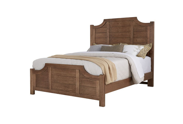 Vaughan-Bassett Maple Road Queen Scallop Bed in Antique Amish image