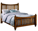 Vaughan-Bassett Maple Road King Slat Poster Bed in Antique Amish image