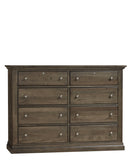Vaughan Bassett Carlisle 8-Drawer Dresser in Dark Sable image