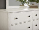 Vaughan Bassett Fundamentals 6 Drawer Dresser in White