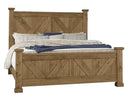 Vaughan Bassett Yosemite Queen Panel Bed in Natural image