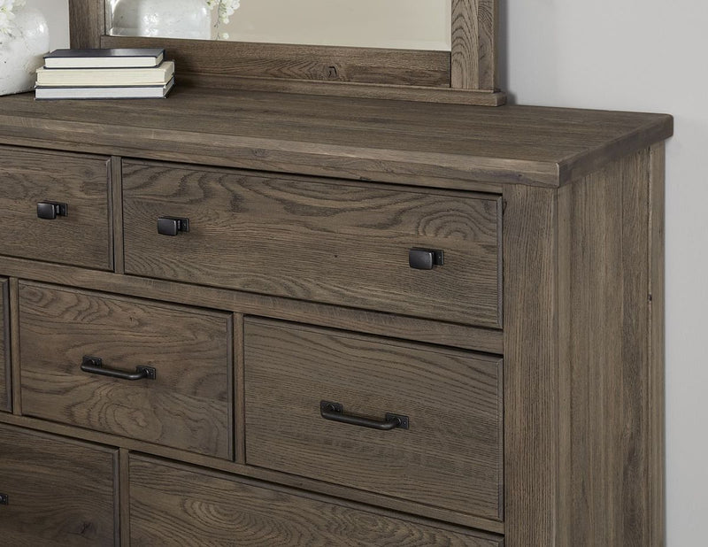 Vaughan Bassett Yosemite 7 Drawer Dresser in Smoke Vaughan Bassett Yosemite 7 Drawer Dresser in Smoke