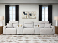 Modmax II Power Reclining Sectional with Consoles