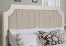 Vaughan-Bassett Bungalow King Upholstered Bed in Lattice