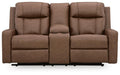 Mackmenville Reclining Loveseat with Console