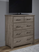 Vaughan Bassett Dovetail Standing Dresser in Mystic Grey