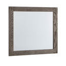 Vaughan Bassett Dovetail Landscape Mirror in Mystic Grey image