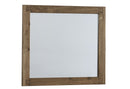 Vaughan Bassett Dovetail Landscape Mirror in Natural image