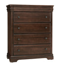 Vaughan Bassett Vista 5-Drawer Chest in Warm Cherry image