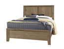 Vaughan Bassett Yellowstone King Panel Bed in Chestnut Natural image