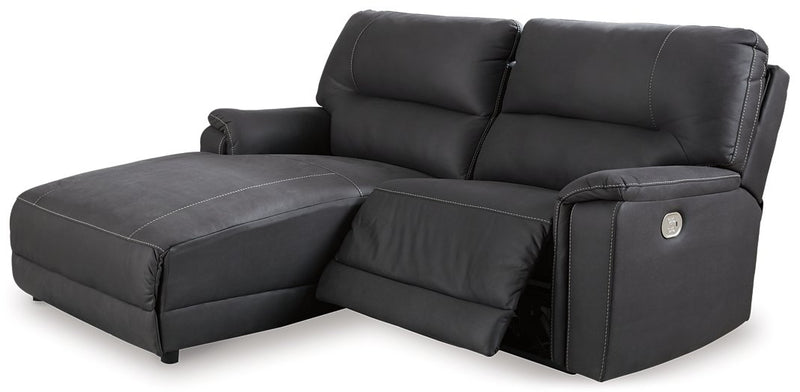 Henefer 2-Piece Power Reclining Sectional with Chaise