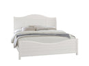 Vaughan Bassett Cool Farmhouse Sleigh Queen Bed in Soft White image