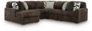 Midnight-Madness Sectional with Chaise