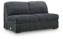 Midnight-Madness Sectional with Chaise