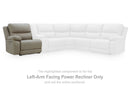 Narwhal Place Reclining Sectional with Storage Console