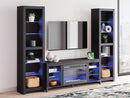 Cayberry Entertainment Center with Electric Fireplace