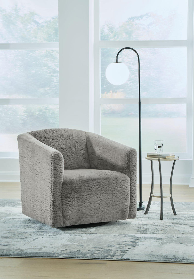 Bramner Charcoal Accent Chair