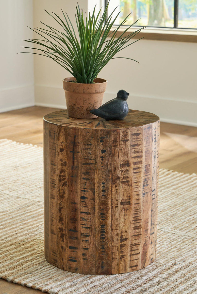 Reymore Brown Accent Table