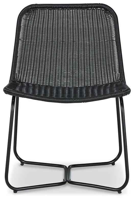 Daviston Black Accent Chair