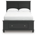 Lanolee Panel Storage Bed