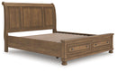 Feddinger Panel Storage Bed