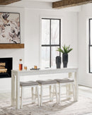 Robbinsdale Counter Height Dining Table and 3 Barstools Set