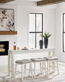 Robbinsdale Counter Height Dining Table and 3 Barstools Set