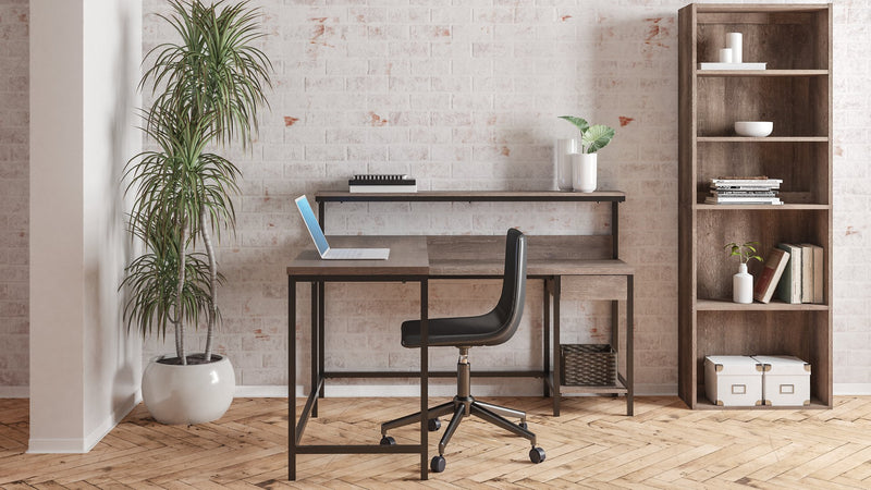 Arlenbry Home Office L-Desk with Storage