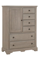 Vaughan-Bassett Heritage Door Chest in Greystone