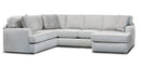 Rouse Armless Loveseat