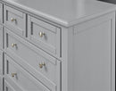 Vaughan-Bassett Bonanza Triple Dresser in Gray