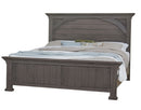 Vaughan Bassett Vista Queen Mansion Bed in Grey Oak image