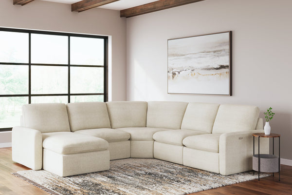 Hartsdale 5-Piece Left Arm Facing Reclining Sectional with Chaise image