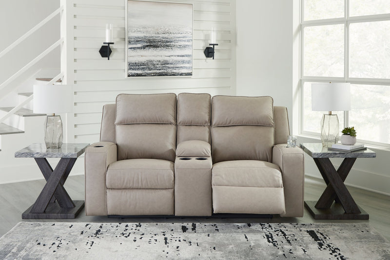Lavenhorne Reclining Loveseat with Console image