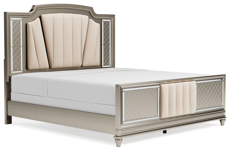 Chevanna - Upholstered Panel Bed image