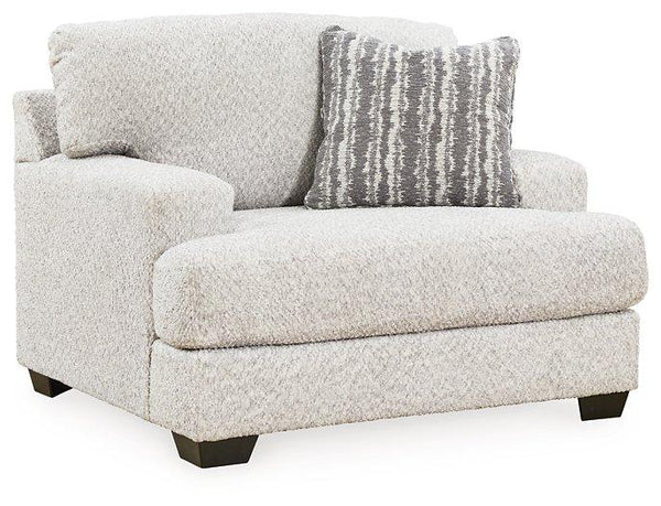 Brebryan Flannel Oversized Chair image