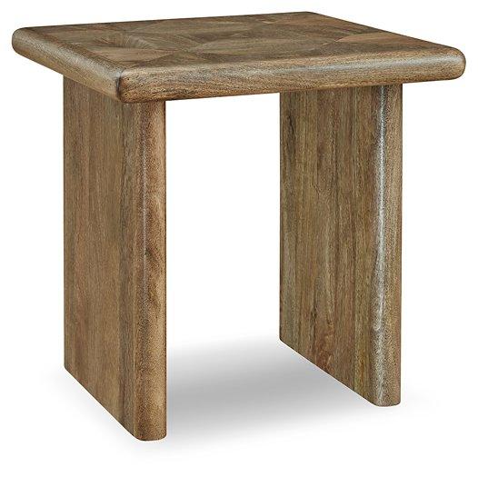 Lawland Light Brown End Table image