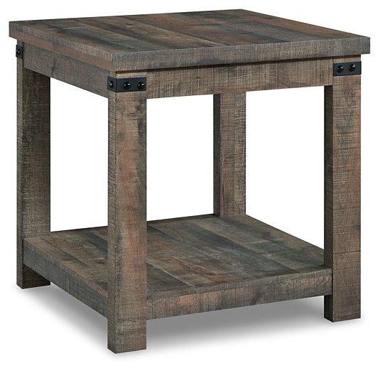 Hollum Rustic Brown End Table image