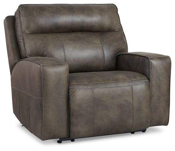 Game Plan Concrete Oversized Power Recliner image