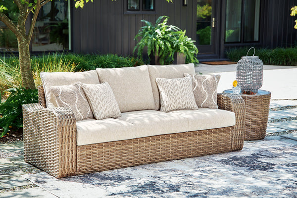 Sandy Bloom 4-Piece Outdoor Upholstery Package image