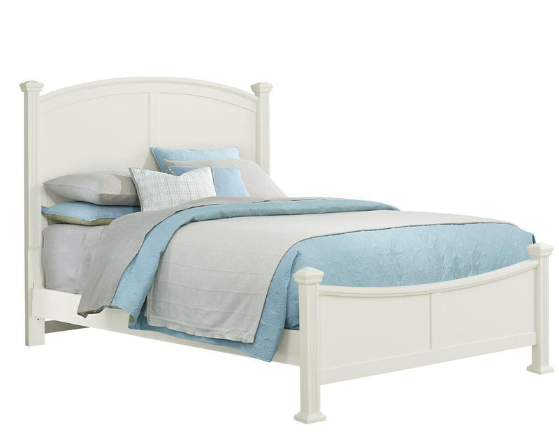 Vaughan-Bassett Bonanza King Poster Bed Bed in White image